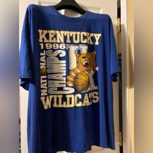 Vintage Kentucky Wildcats 1996 Champions Tee